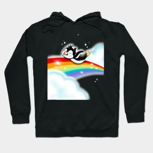 Riding the rainbow Hoodie